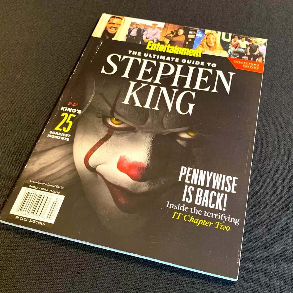 Entertainment Weekly The Ultimate Guide to Stephen King Collector’s Edition 2019